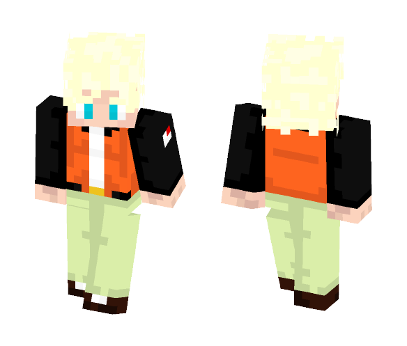 Goku (Cell Saga Jacket) - Male Minecraft Skins - image 1