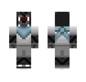 Clothed Wolf Adventurer (Black Fur)