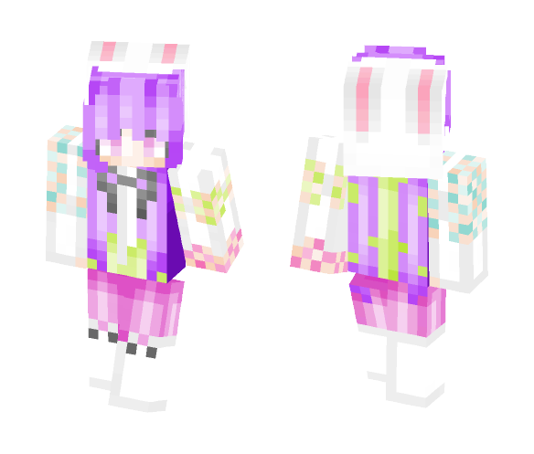 Download Free Bunny Girl Skin for Minecraft image 1 Bunny Girl - Girl Minecraft Skins - image 1