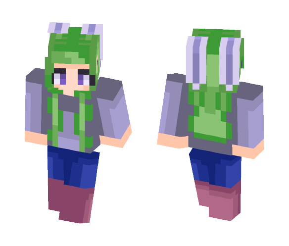Mathis the Rabbit - Female Minecraft Skins - image 1