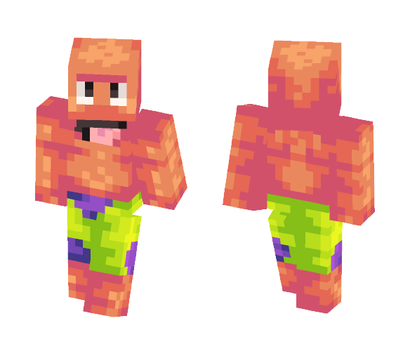Patrick Star - Male Minecraft Skins - image 1