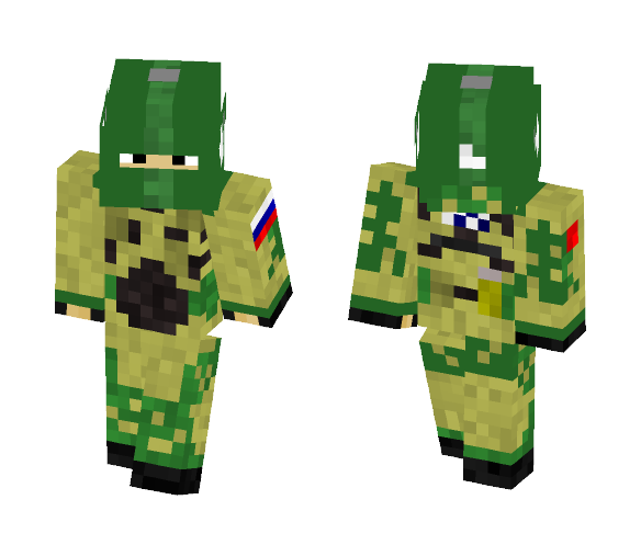 Rainbow Six: Siege Tachanka - Male Minecraft Skins - image 1