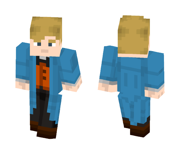 Newt Scamander - Male Minecraft Skins - image 1