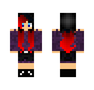 Emo girl - Girl Minecraft Skins - image 2