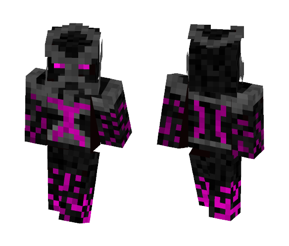 Ender Warrior - Male Minecraft Skins - image 1