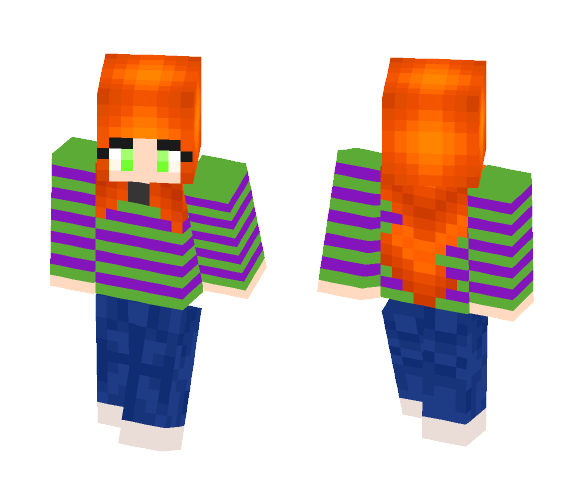 Stripes - Female Minecraft Skins - image 1