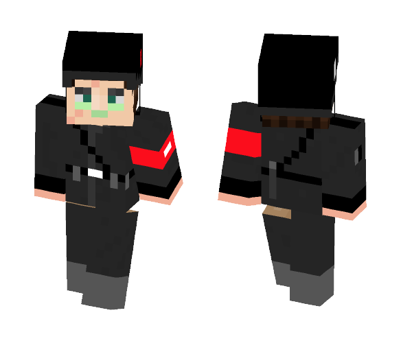 SS Sentry Officer, Nazi Germany - Male Minecraft Skins - image 1