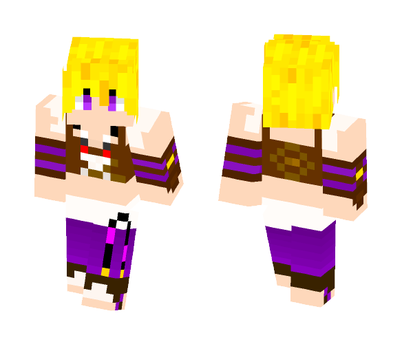 Download Free Fairy Fencer F Galdo Skin for Minecraft image 1 Fairy Fencer F Galdo - Male Minecraft Skins - image 1