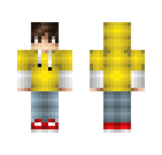 Yellow hoodie boy edit - Boy Minecraft Skins - image 2