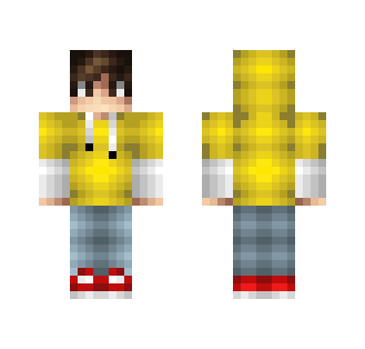 Yellow hoodie boy edit