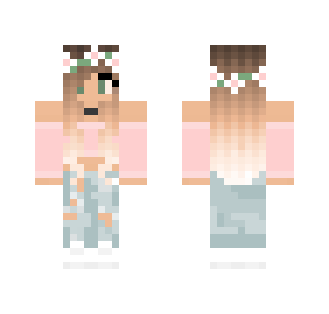 Pink Twins - Female Minecraft Skins - image 2