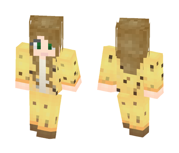 Download Free Peach (Ocelot Girl) Skin for Minecraft image 1 Peach (Ocelot Girl) - Female Minecraft Skins - image 1