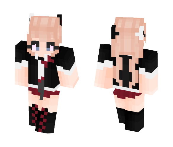 Junko Enoshima / Danganronpa - Female Minecraft Skins - image 1