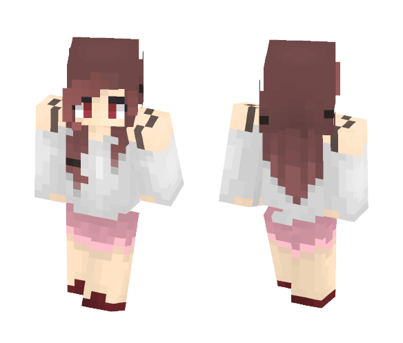 Sweet Raspberry Pastry - Female Minecraft Skins - image 1