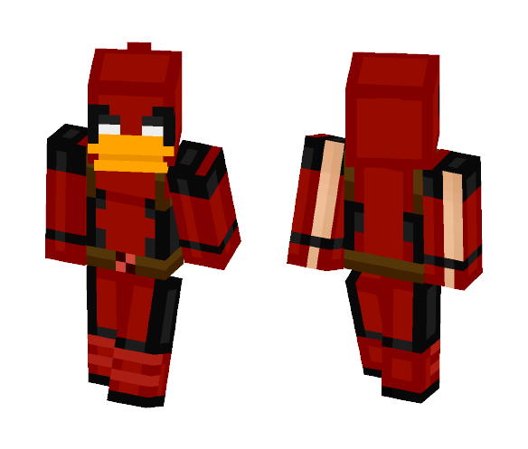 Deadpool the Duck - Comics Minecraft Skins - image 1