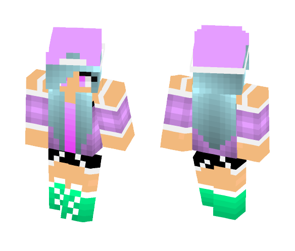 Download Free Popular Girl #2 Skin for Minecraft image 1 Popular Girl #2 - Girl Minecraft Skins - image 1