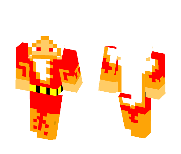 Shazam 2.0 - Male Minecraft Skins - image 1
