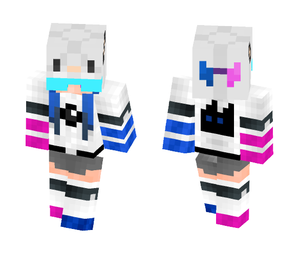Transperent glasses - Female Minecraft Skins - image 1