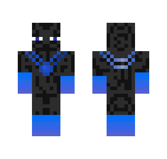 Ice Ender Ninja (Request) - Male Minecraft Skins - image 2