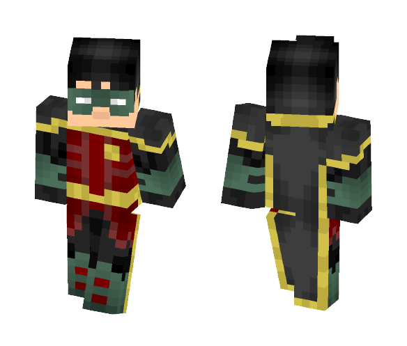 Robin (Damian Wayne) - Male Minecraft Skins - image 1