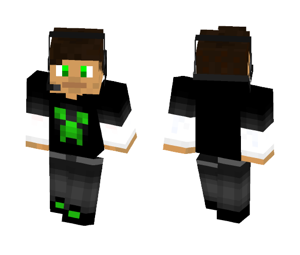 Boss Hair Man - Male Minecraft Skins - image 1