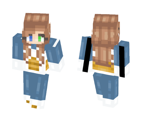 Battle amor (DBZ) - Female Minecraft Skins - image 1