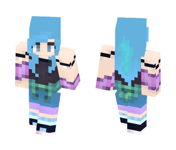 Galaxia Skies - Female Minecraft Skins - image 1