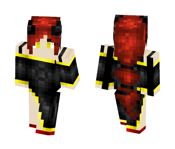 Demonic Queen Esmeralda - Female Minecraft Skins - image 1