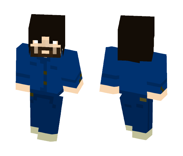 George Harrison (Abbey Road) - Male Minecraft Skins - image 1