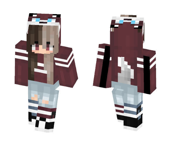 Wolfina - Female Minecraft Skins - image 1