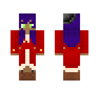 Red Pirate - Female Minecraft Skins - image 2