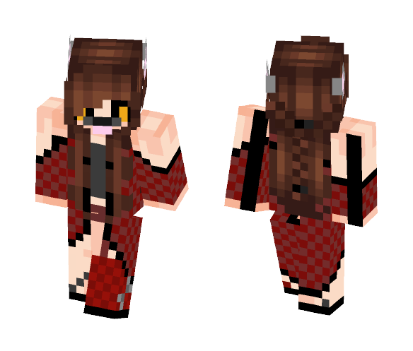 Wolf girl - Girl Minecraft Skins - image 1