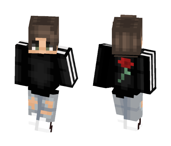 rose boy - Boy Minecraft Skins - image 1