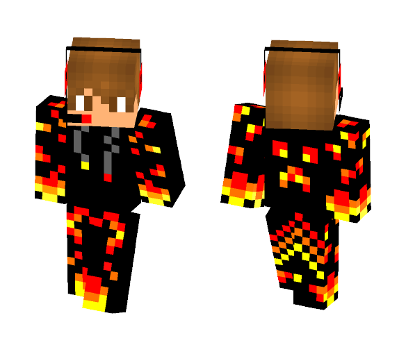 Fire Boy - Boy Minecraft Skins - image 1