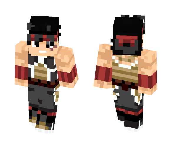 Evil bardock - Male Minecraft Skins - image 1