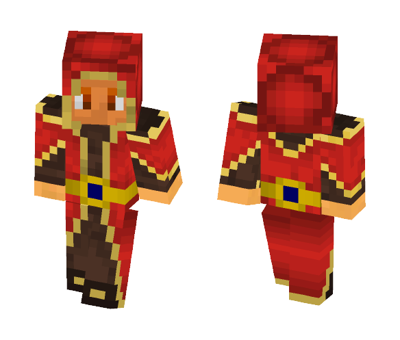 Red Mage - Male Minecraft Skins - image 1