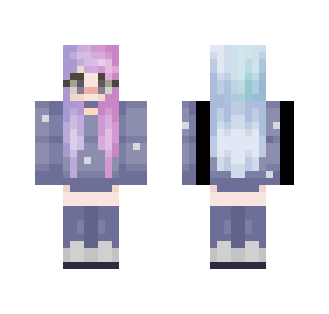 galaxy or cotton candy tbh