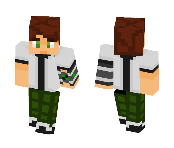 Ben 10 (Kid) - Male Minecraft Skins - image 1