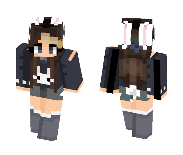 Download Free Redo of one of my skins Skin for Minecraft image 1 Redo of one of my skins - Female Minecraft Skins - image 1