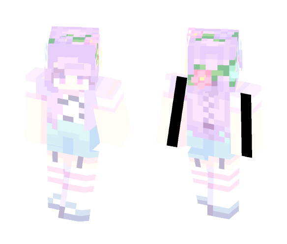 Blue girl woop - Girl Minecraft Skins - image 1