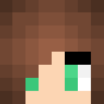 Download Free Music Hoodie Girl (Green) Skin for Minecraft image 3 Music Hoodie Girl (Green) - Girl Minecraft Skins - image 3