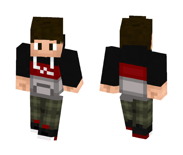 Alex Cropp Hoodie #1 - Male Minecraft Skins - image 1