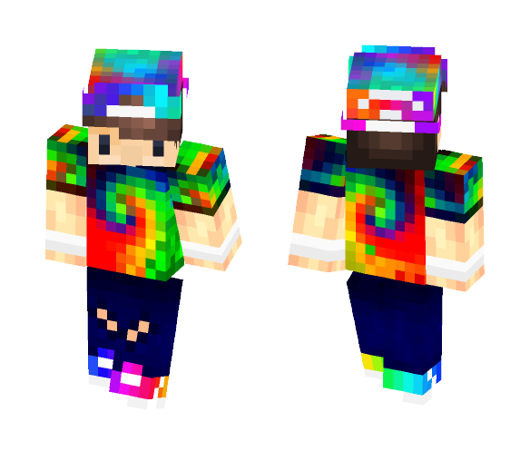 Rainbow Boy - Boy Minecraft Skins - image 1