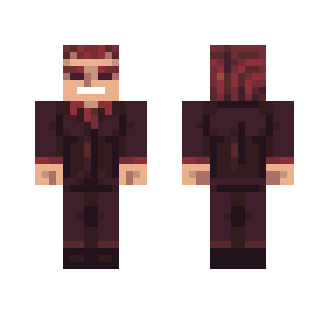 1920s dude with red hair