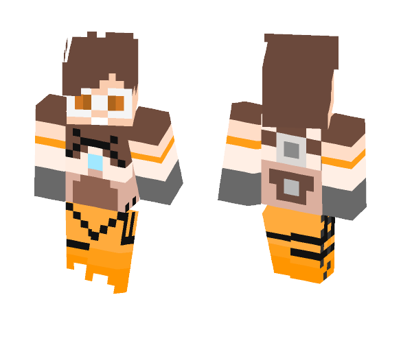 Tracer - Female Minecraft Skins - image 1