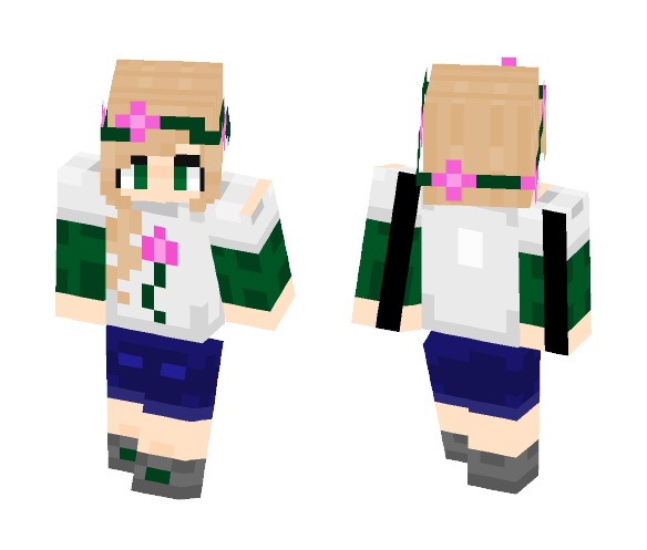 Elementalist of Life - Female Minecraft Skins - image 1