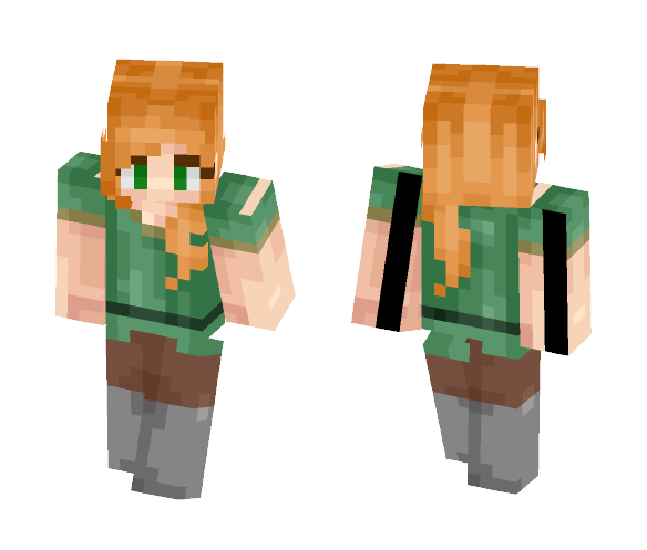 Alex Remake - Female Minecraft Skins - image 1