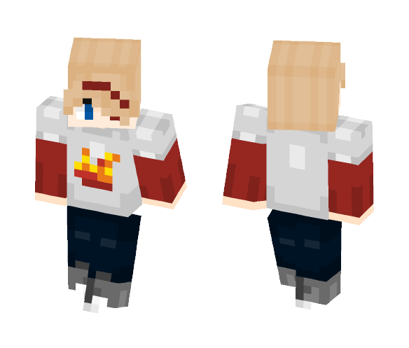 Fire Elementalist - Male Minecraft Skins - image 1