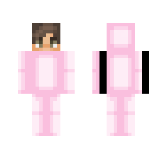 pink onesie male vers - Male Minecraft Skins - image 2