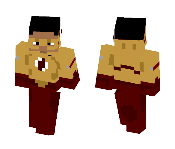 Wally West, Kid Flash (CW) - Comics Minecraft Skins - image 1
